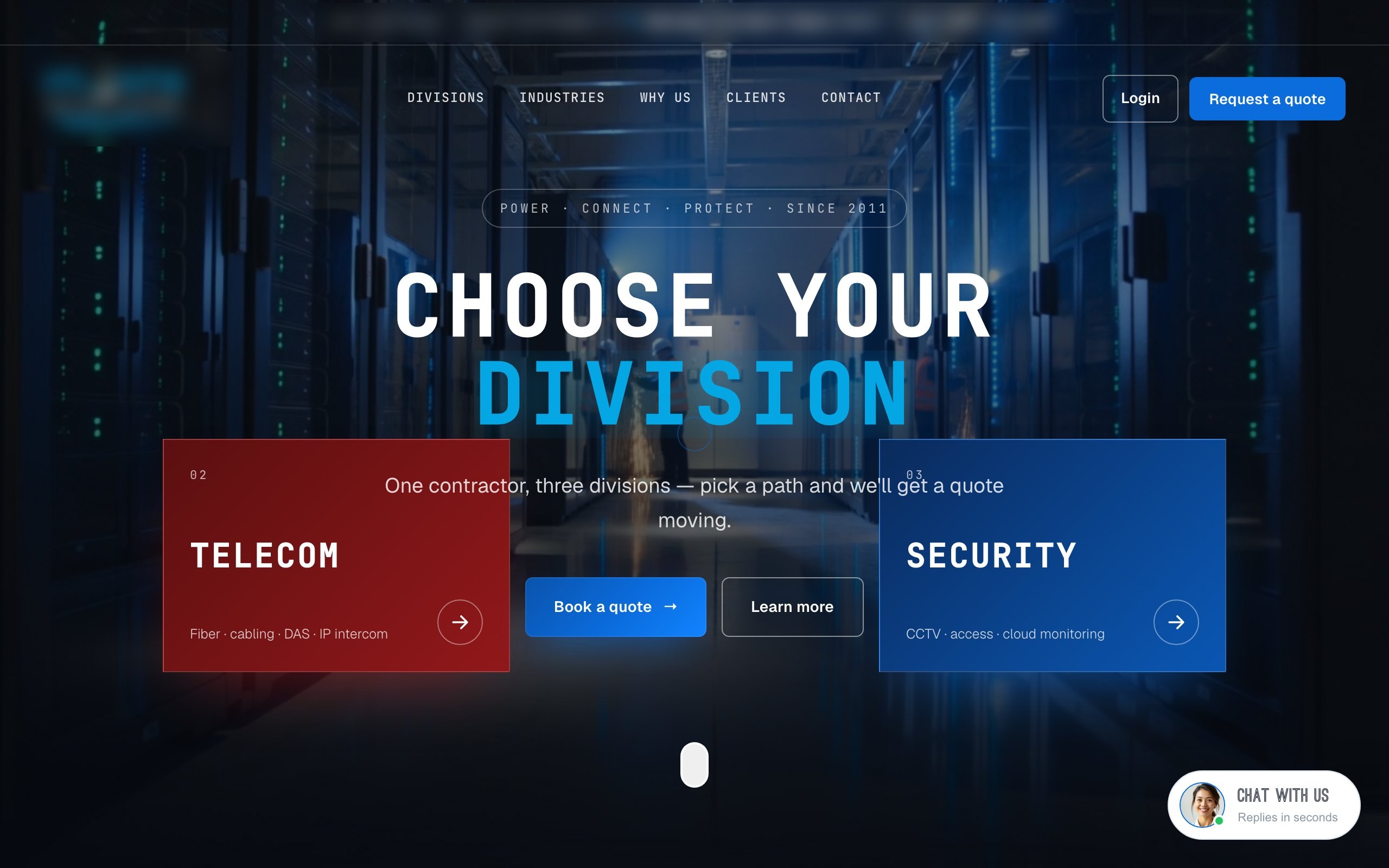 Electrical Contractor — screenshot